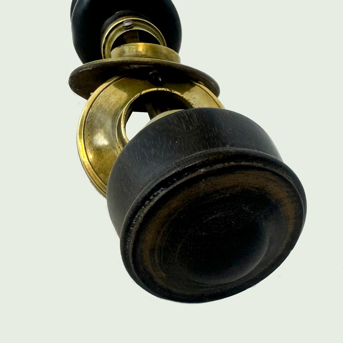 Antique Ebony Door Knobs | 3 Pairs Available | The Architectural Forum