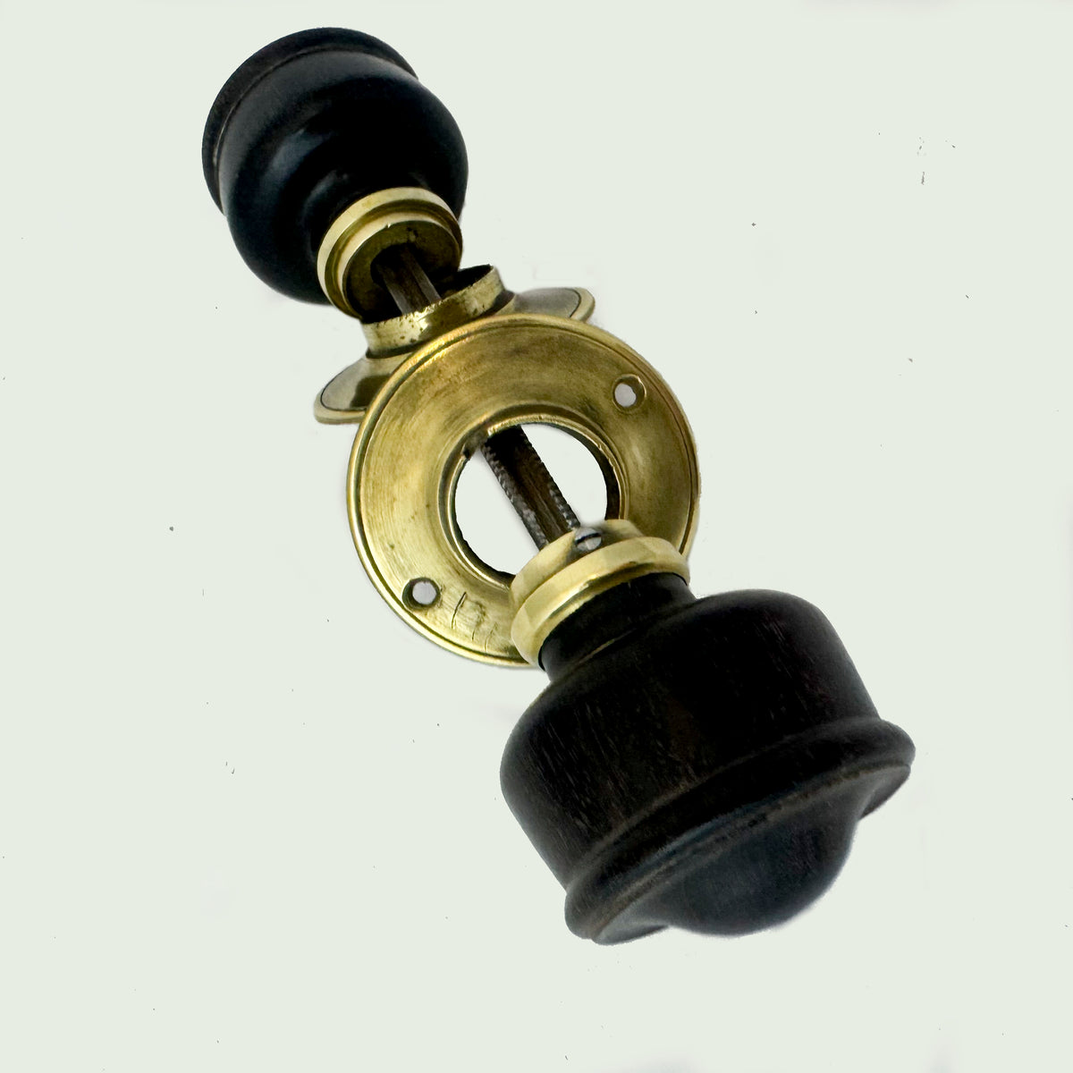 Antique Ebony Door Knobs | 3 Pairs Available | The Architectural Forum