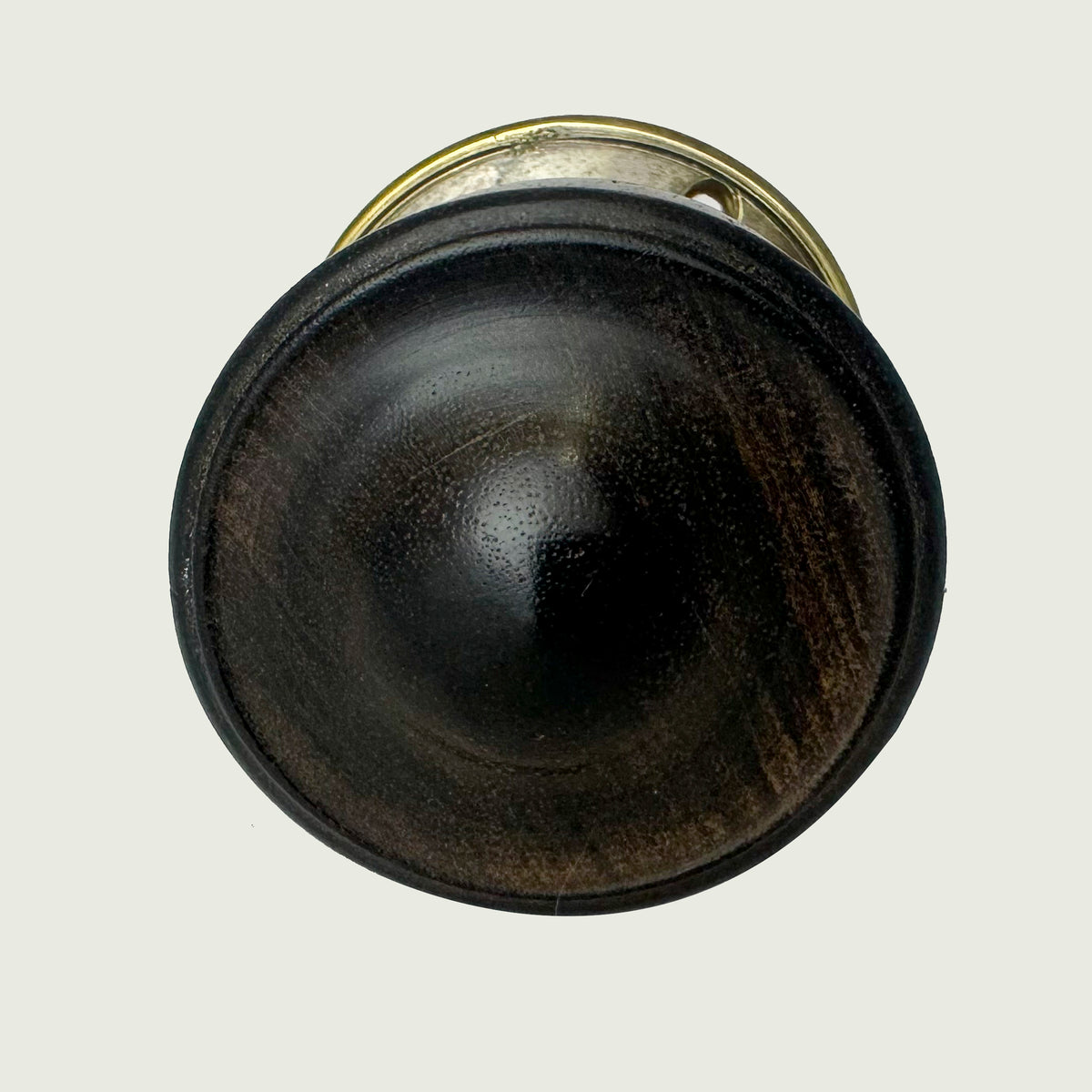 Antique Ebony Rimlock Door Knobs | 10 Pairs Available | The Architectural Forum