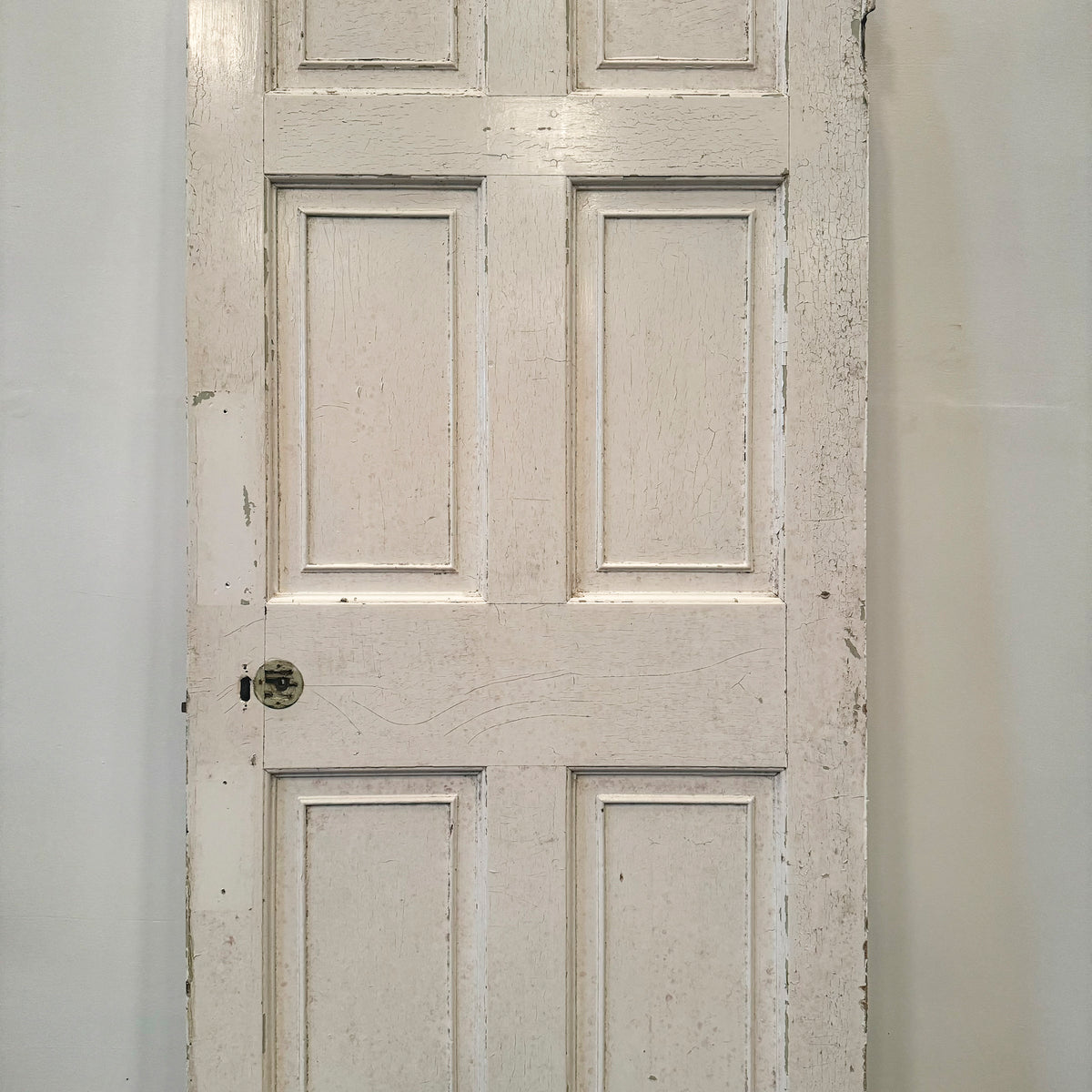 Georgian Solid Pine Panelled Door - 193.5cm x 89cm | The Architectural Forum