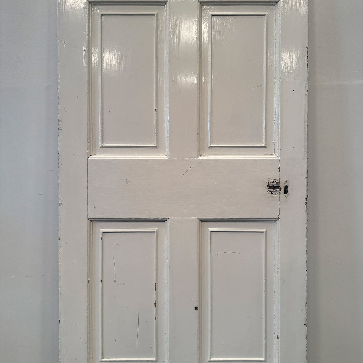 Georgian Solid Pine Panelled Door - 193.5cm x 89cm | The Architectural Forum