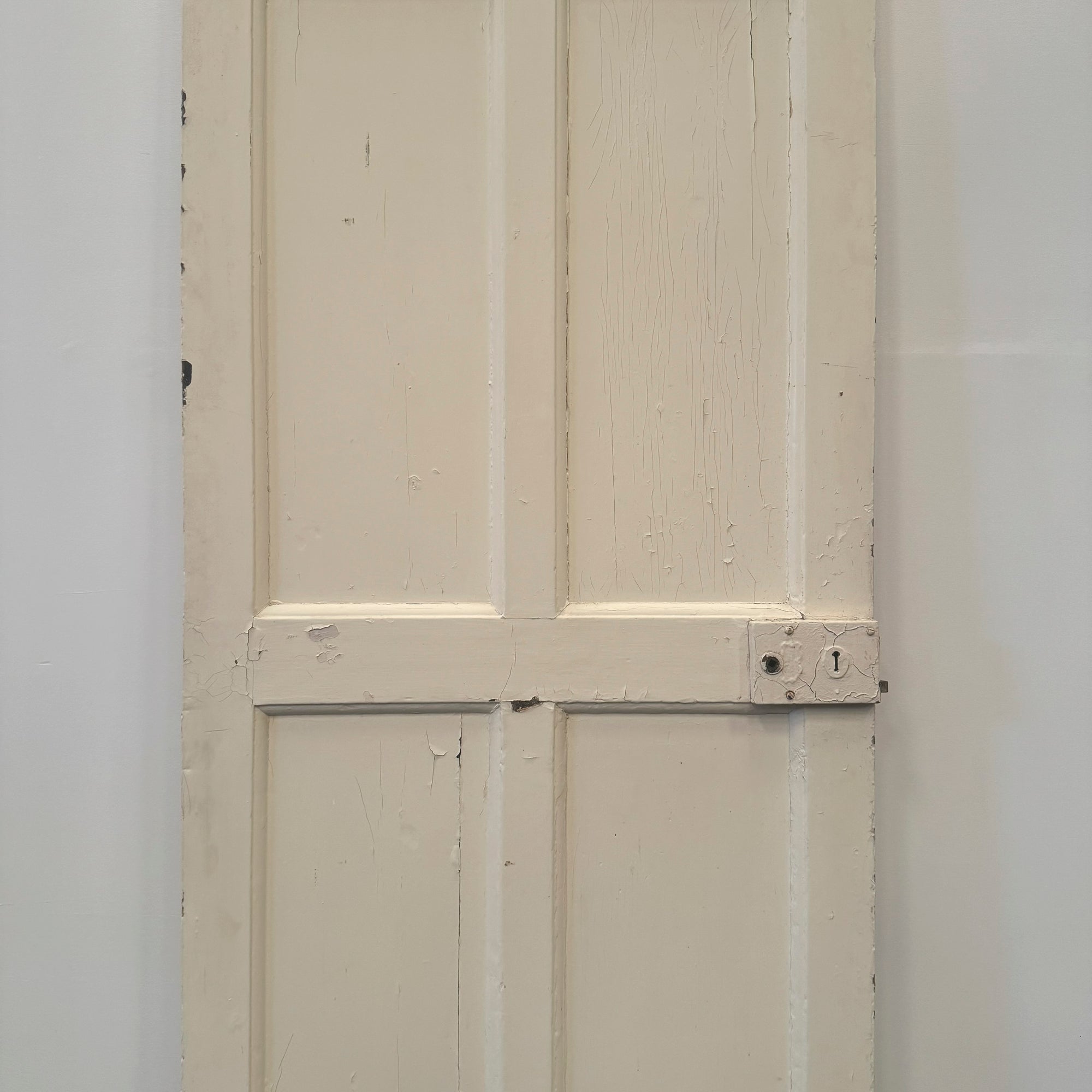 Georgian Solid Pine Panelled Door - 205cm x 85.5cm | The Architectural Forum