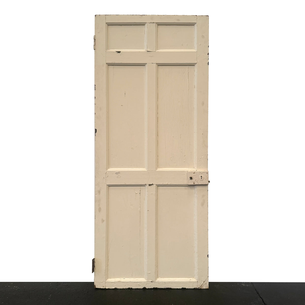 Georgian Solid Pine Panelled Door - 205cm x 85.5cm | The Architectural Forum