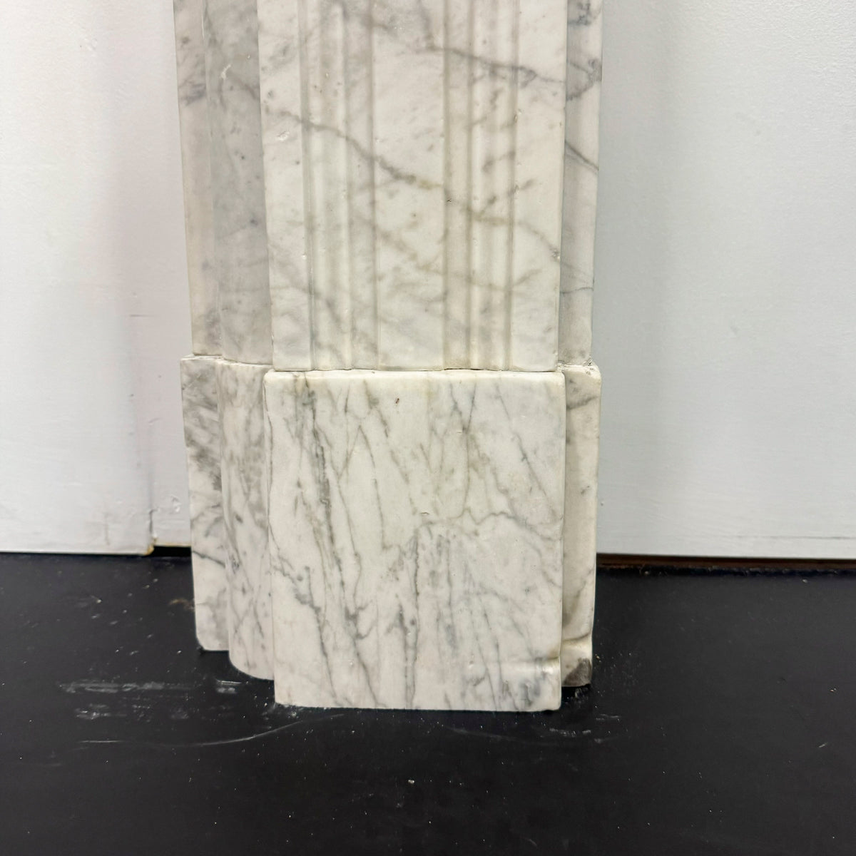 Antique Regency Marble Bullseye Fireplace Surround | The Architectural Forum