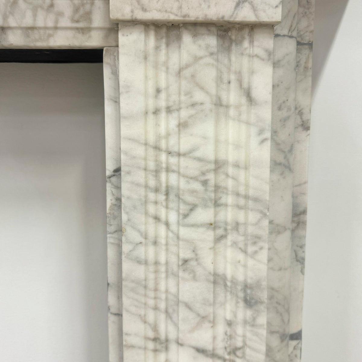 Antique Regency Marble Bullseye Fireplace Surround | The Architectural Forum