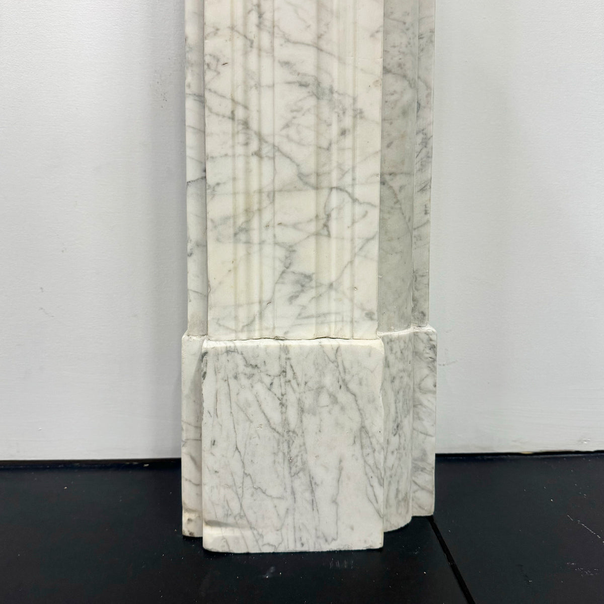 Antique Regency Marble Bullseye Fireplace Surround | The Architectural Forum