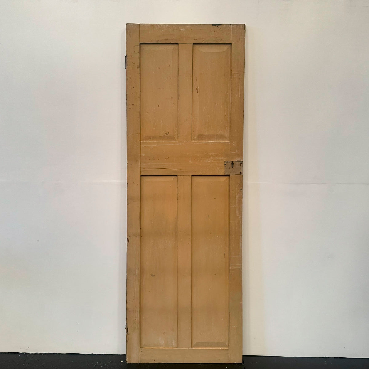 Georgian Solid Pine Panelled Door - 226cm x 78cm | The Architectural Forum