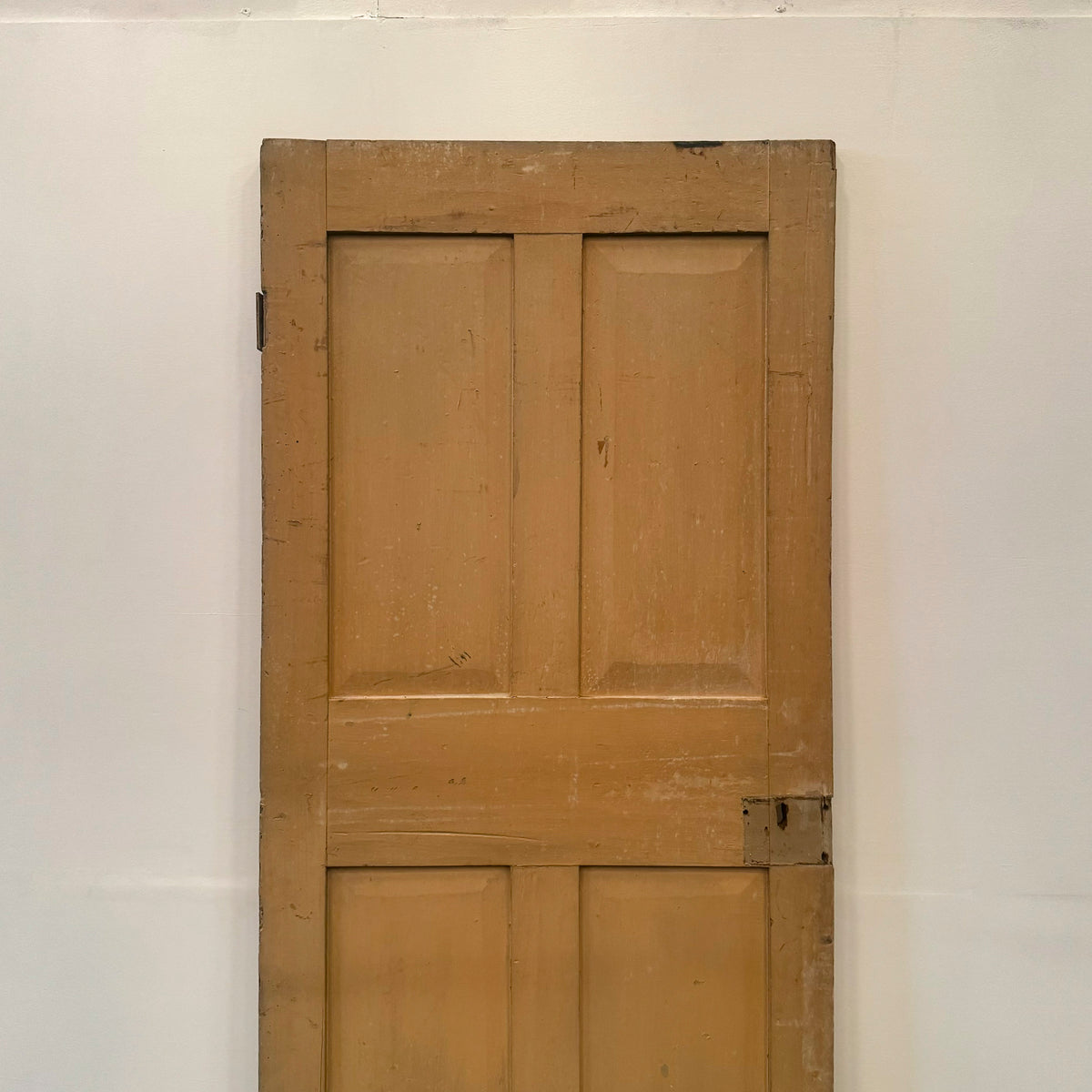 Georgian Solid Pine Panelled Door - 226cm x 78cm | The Architectural Forum