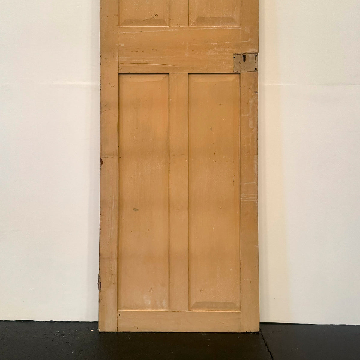 Georgian Solid Pine Panelled Door - 226cm x 78cm | The Architectural Forum