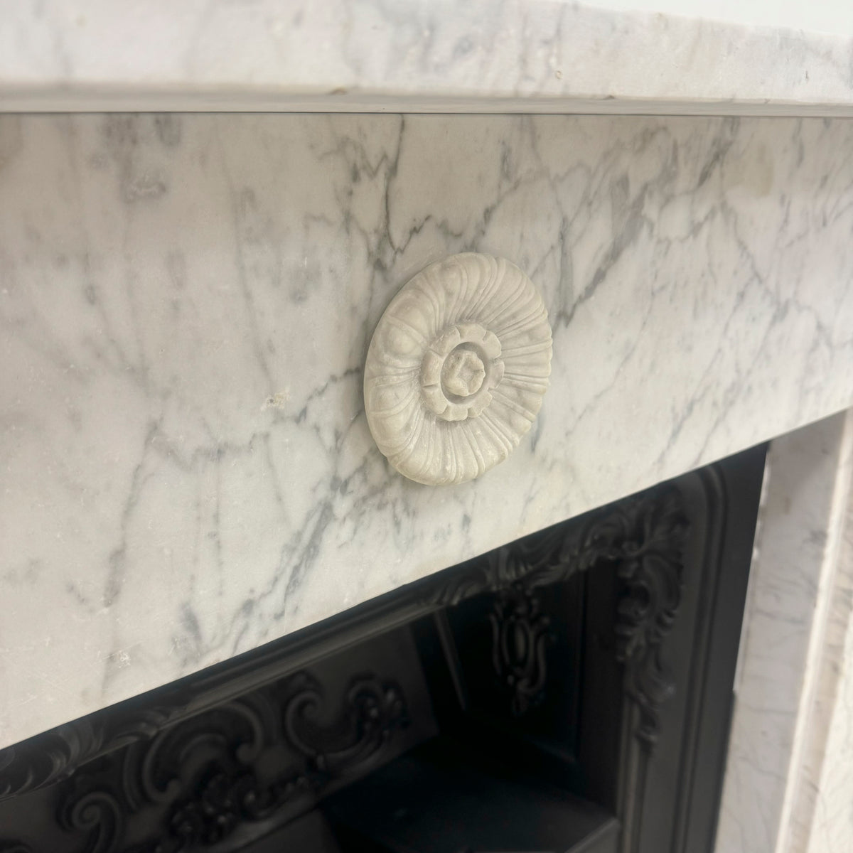 Antique Late Georgian/Early Victorian Marble Fire Surround | The Architectural Forum