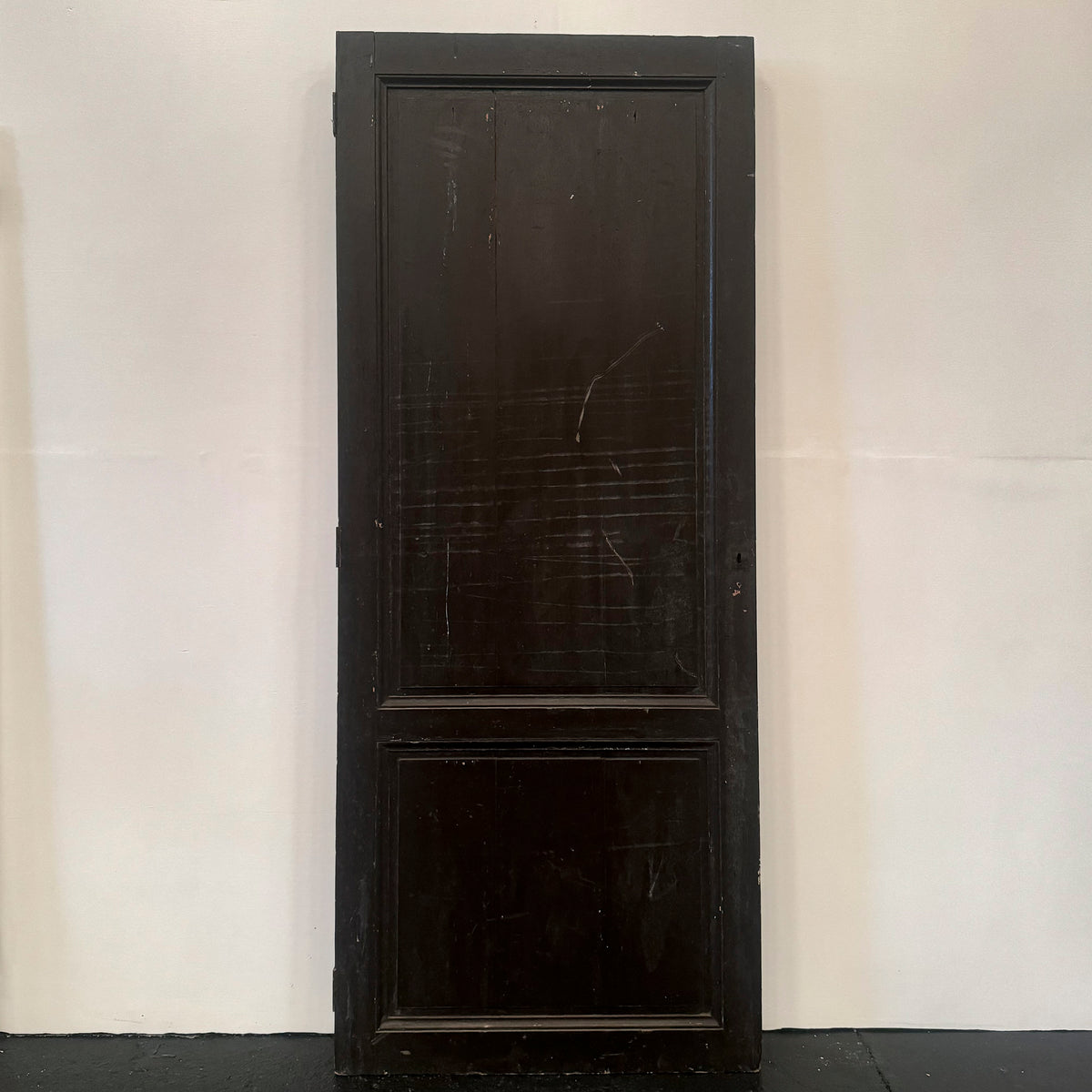 Georgian Solid Pine Panelled Door - 207cm x 84cm | The Architectural Forum