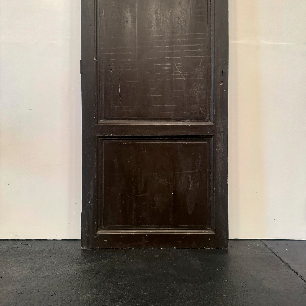 Georgian Solid Pine Panelled Door - 207cm x 84cm | The Architectural Forum