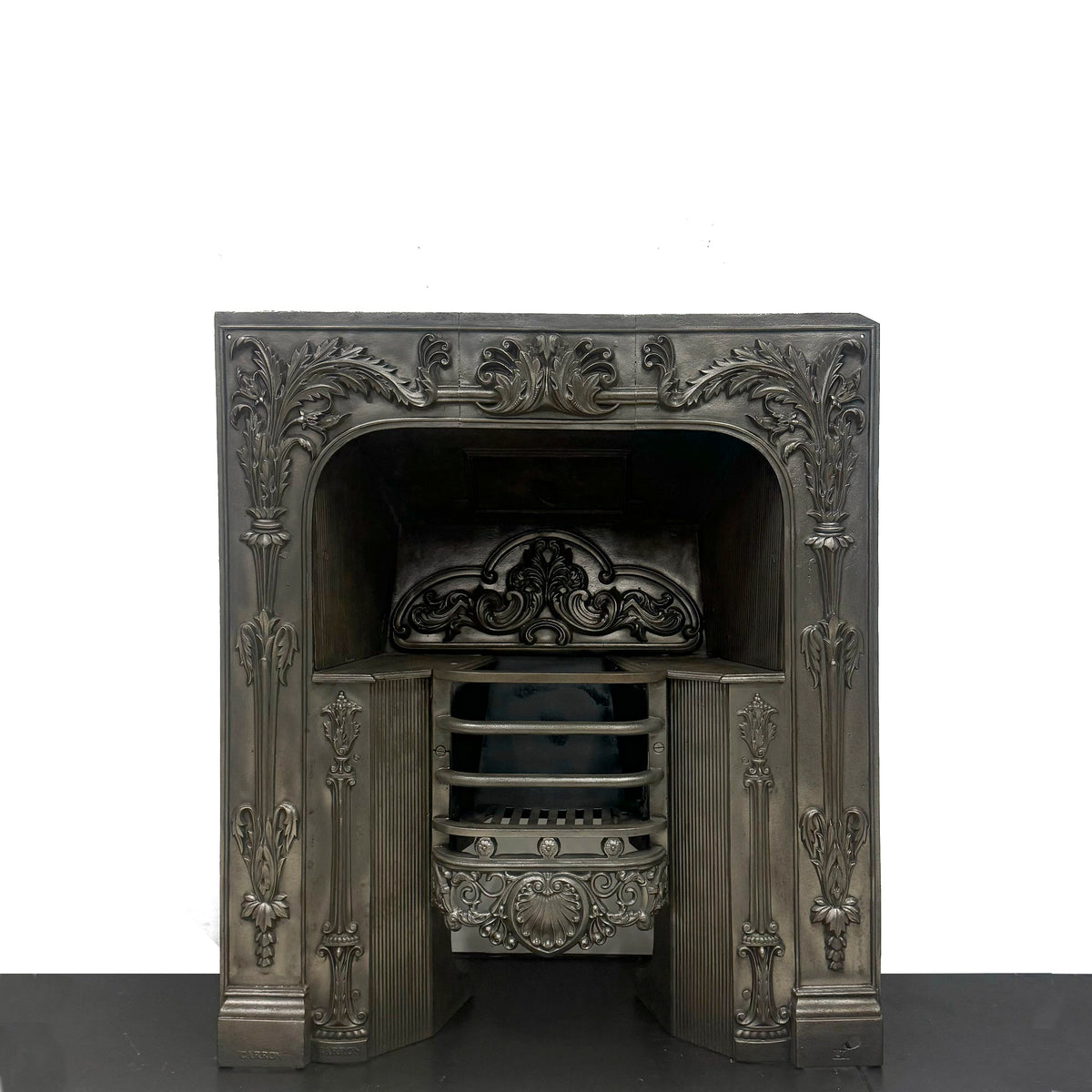 Antique Georgian Cast Iron Hob Grate Insert | The Architectural Forum