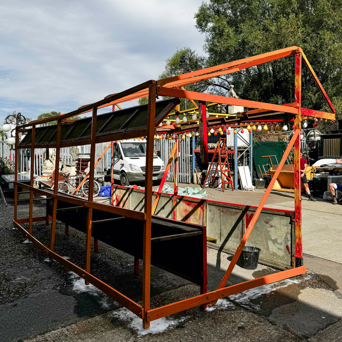 Vintage Traditional Showman Fairground Side Stall | Funfair | The Architectural Forum