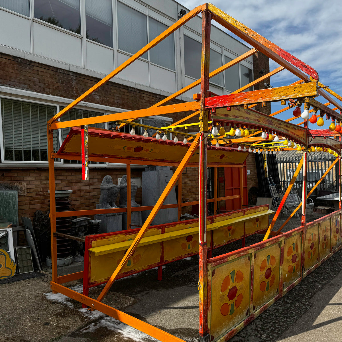 Vintage Traditional Showman Fairground Side Stall | Funfair | The Architectural Forum