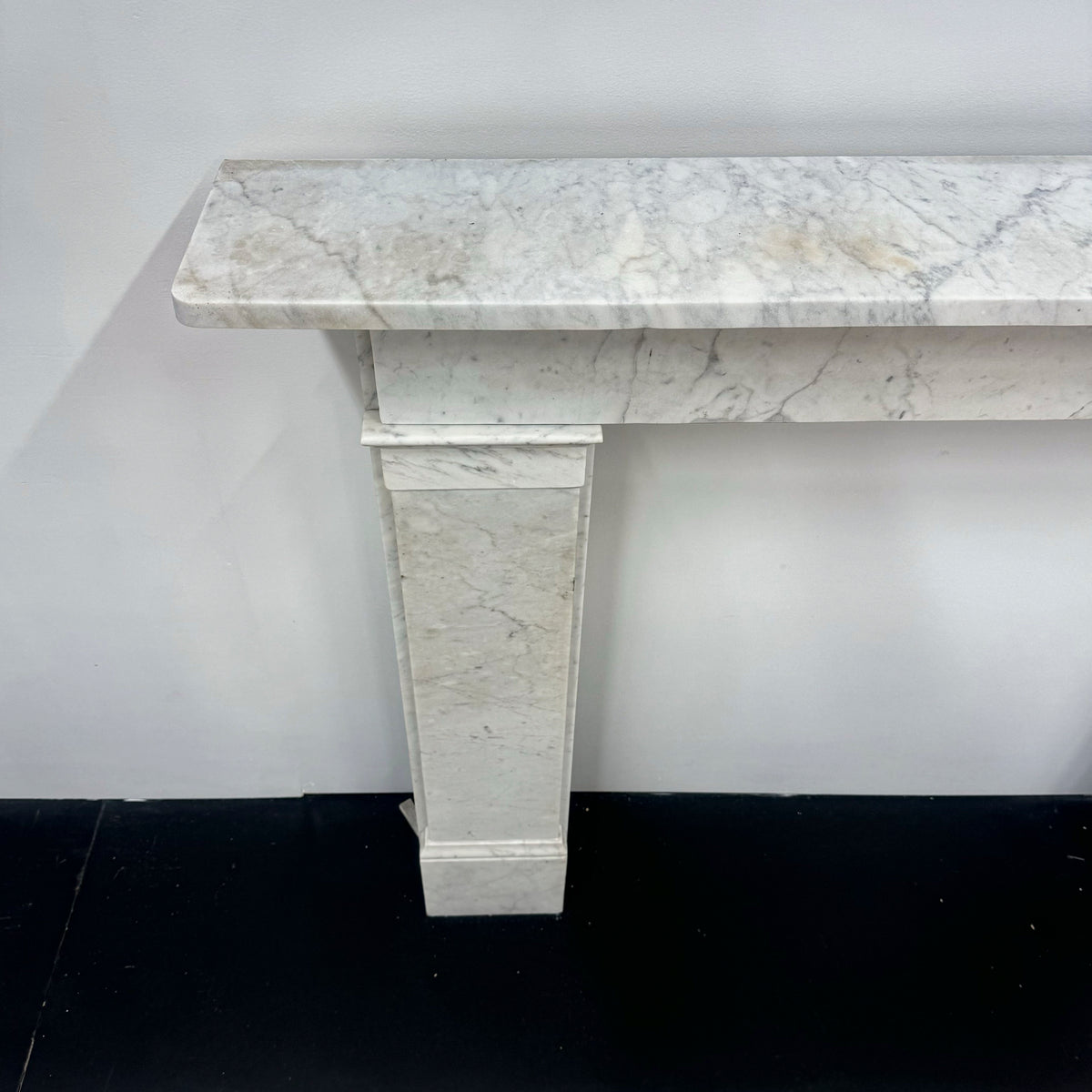 Antique Carrara Marble Fire Surround | The Architectural Forum