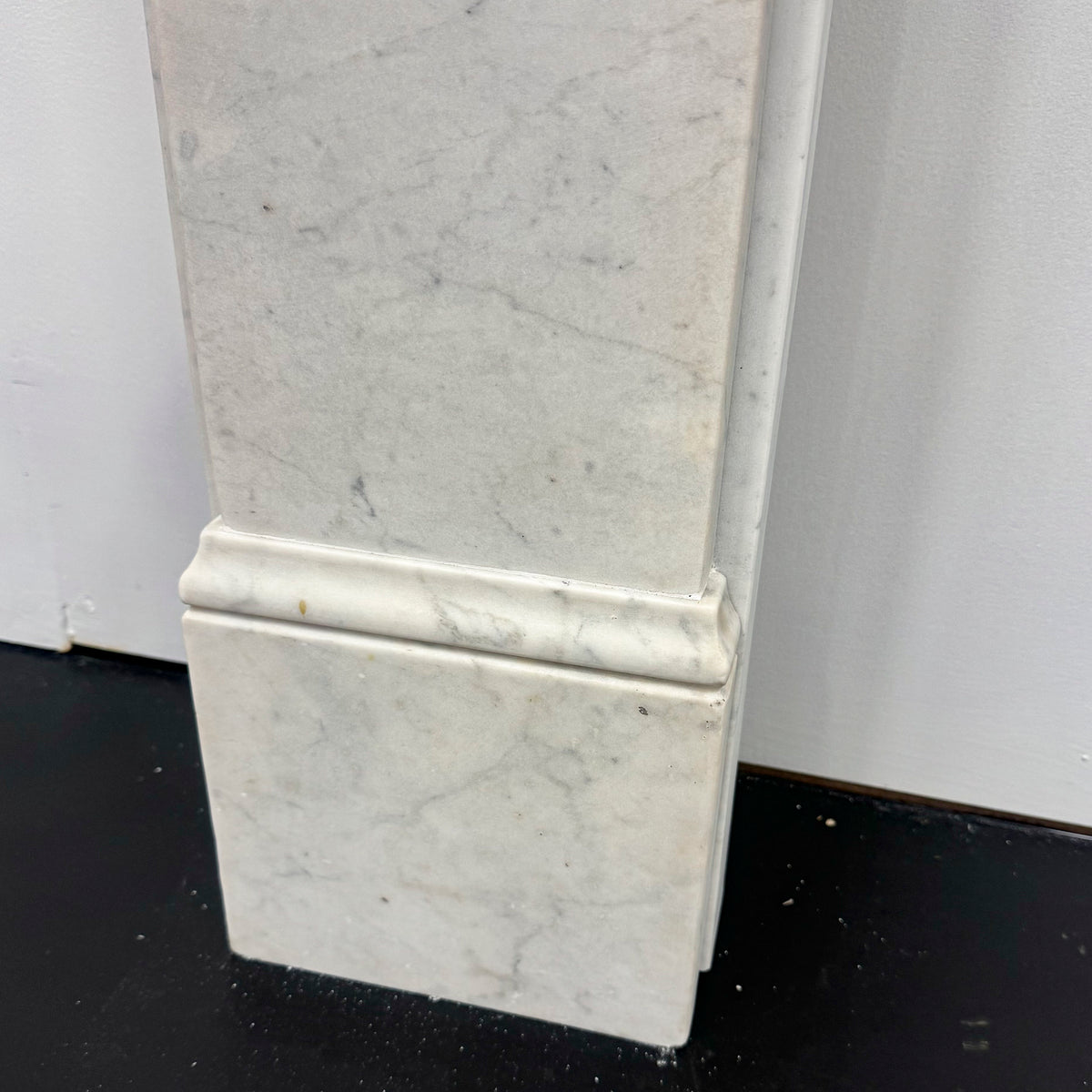 Antique Carrara Marble Fire Surround | The Architectural Forum