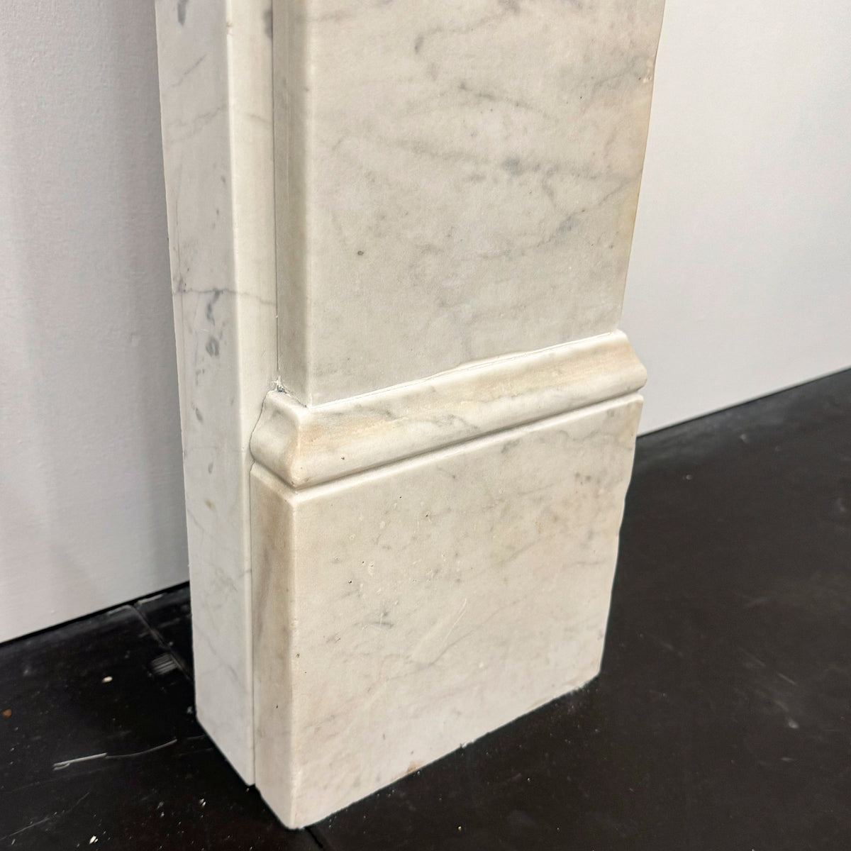 Antique Carrara Marble Fire Surround | The Architectural Forum