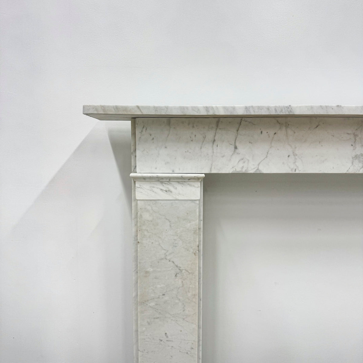 Antique Carrara Marble Fire Surround | The Architectural Forum