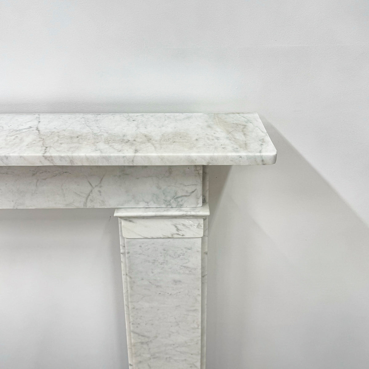 Antique Carrara Marble Fire Surround | The Architectural Forum