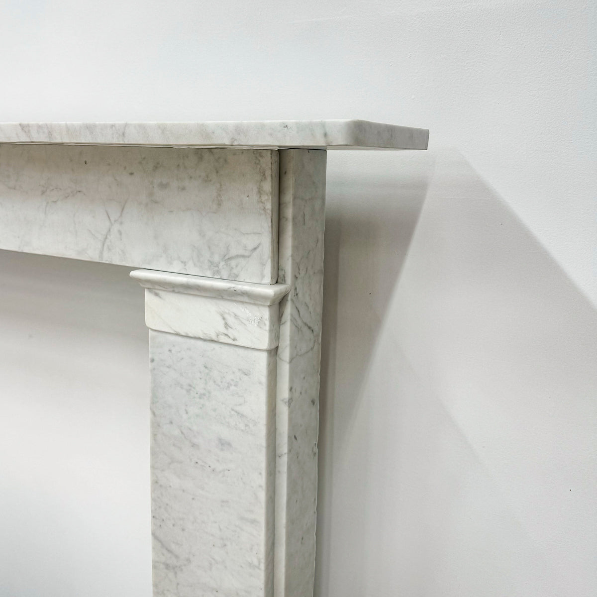 Antique Carrara Marble Fire Surround | The Architectural Forum