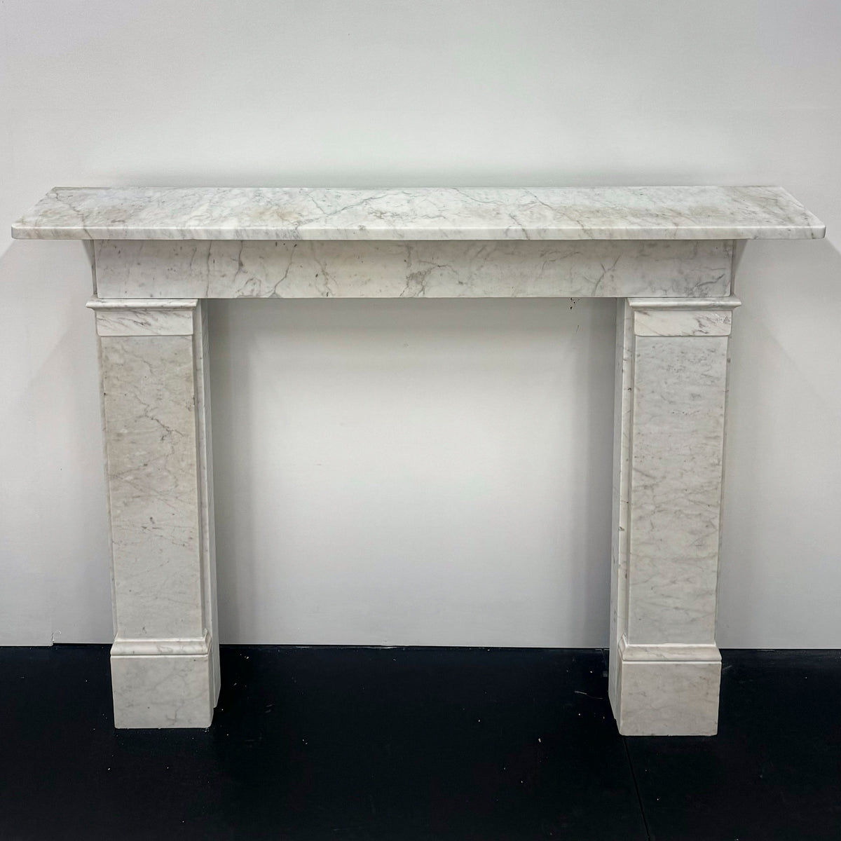 Antique Carrara Marble Fire Surround | The Architectural Forum