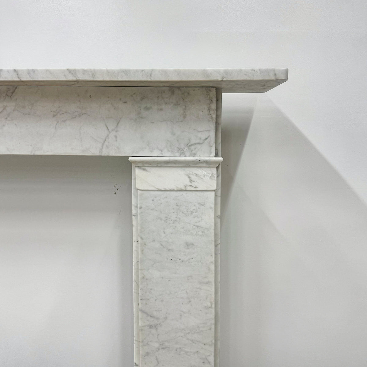 Antique Carrara Marble Fire Surround | The Architectural Forum