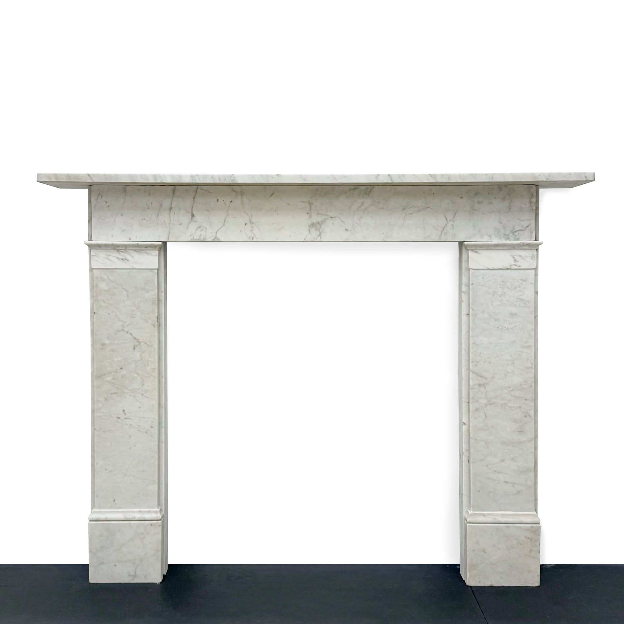 Antique Carrara Marble Fire Surround | The Architectural Forum