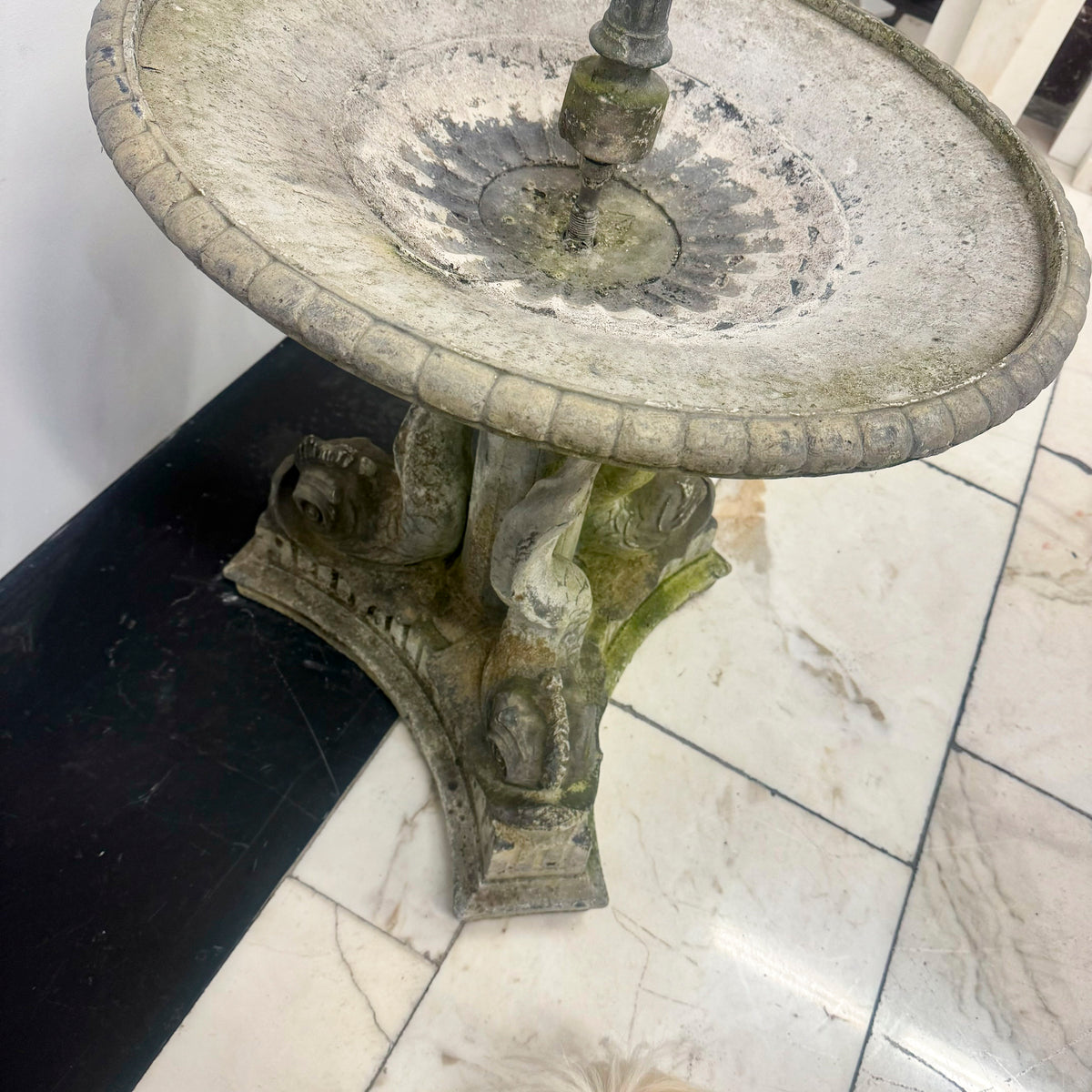 Antique Lead Garden Water Fountain | The Architectural Forum