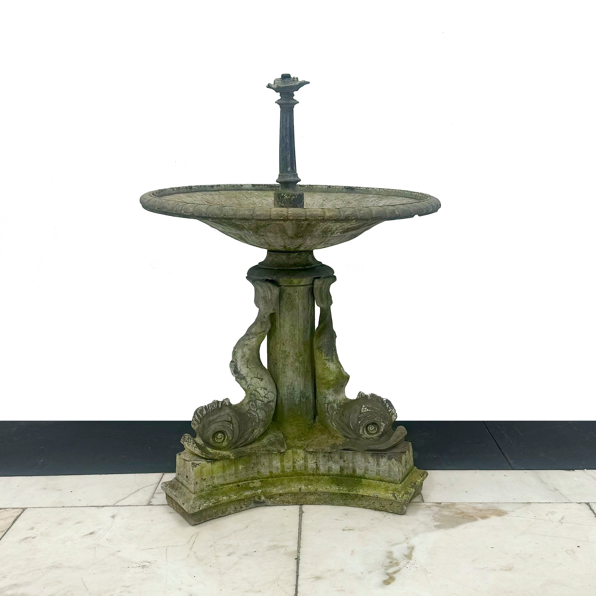 Antique Lead Garden Water Fountain | The Architectural Forum