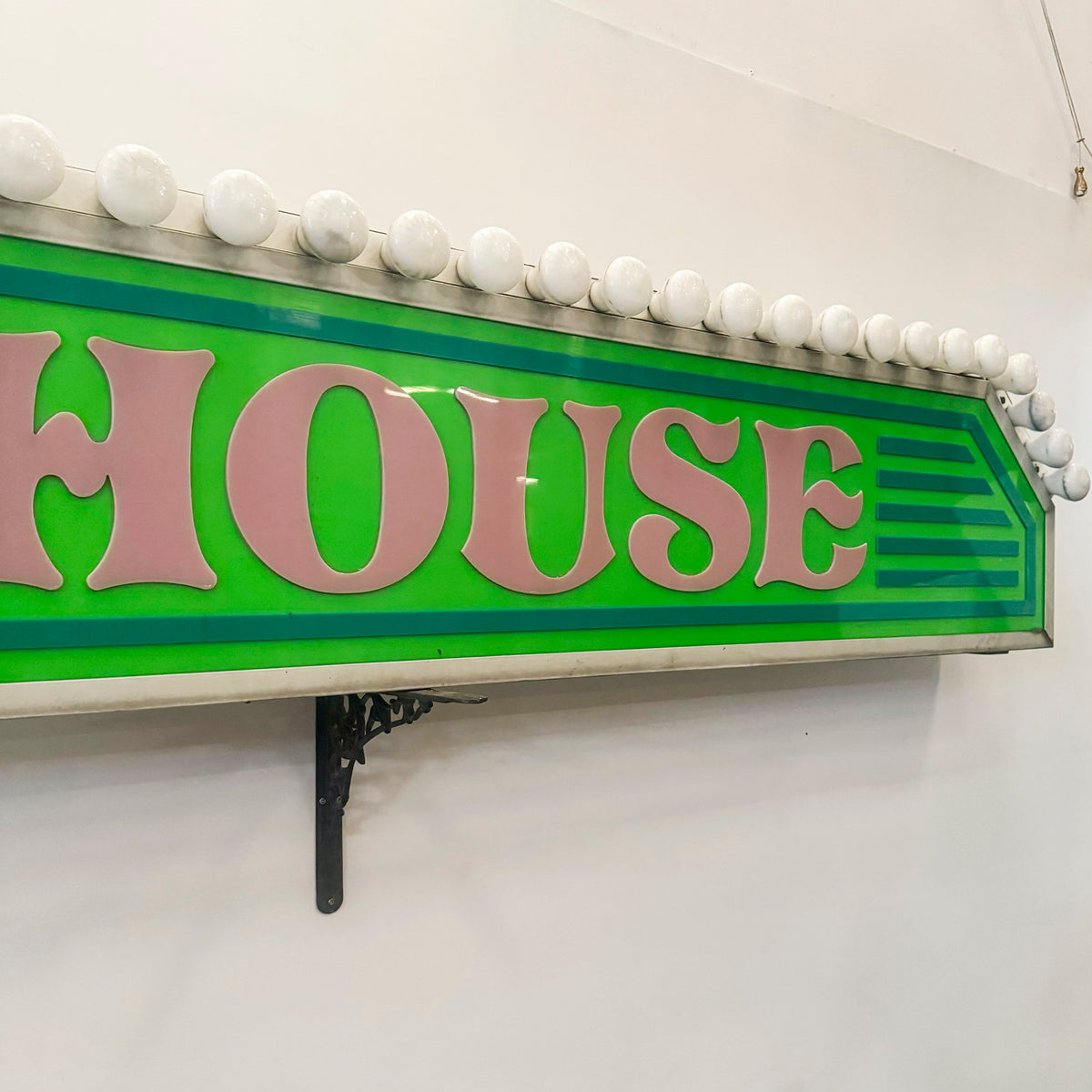 Large Vintage Fun Fair Light Bulb Sign | Pair Available | The Architectural Forum