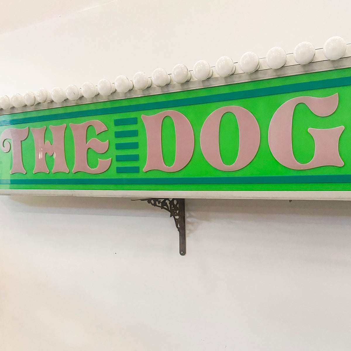 Large Vintage Fun Fair Light Bulb Sign | Pair Available | The Architectural Forum