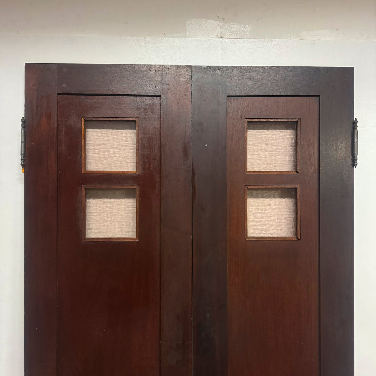 Antique Mahogany Glazed Door - 235.5cm x 106cm | The Architectural Forum