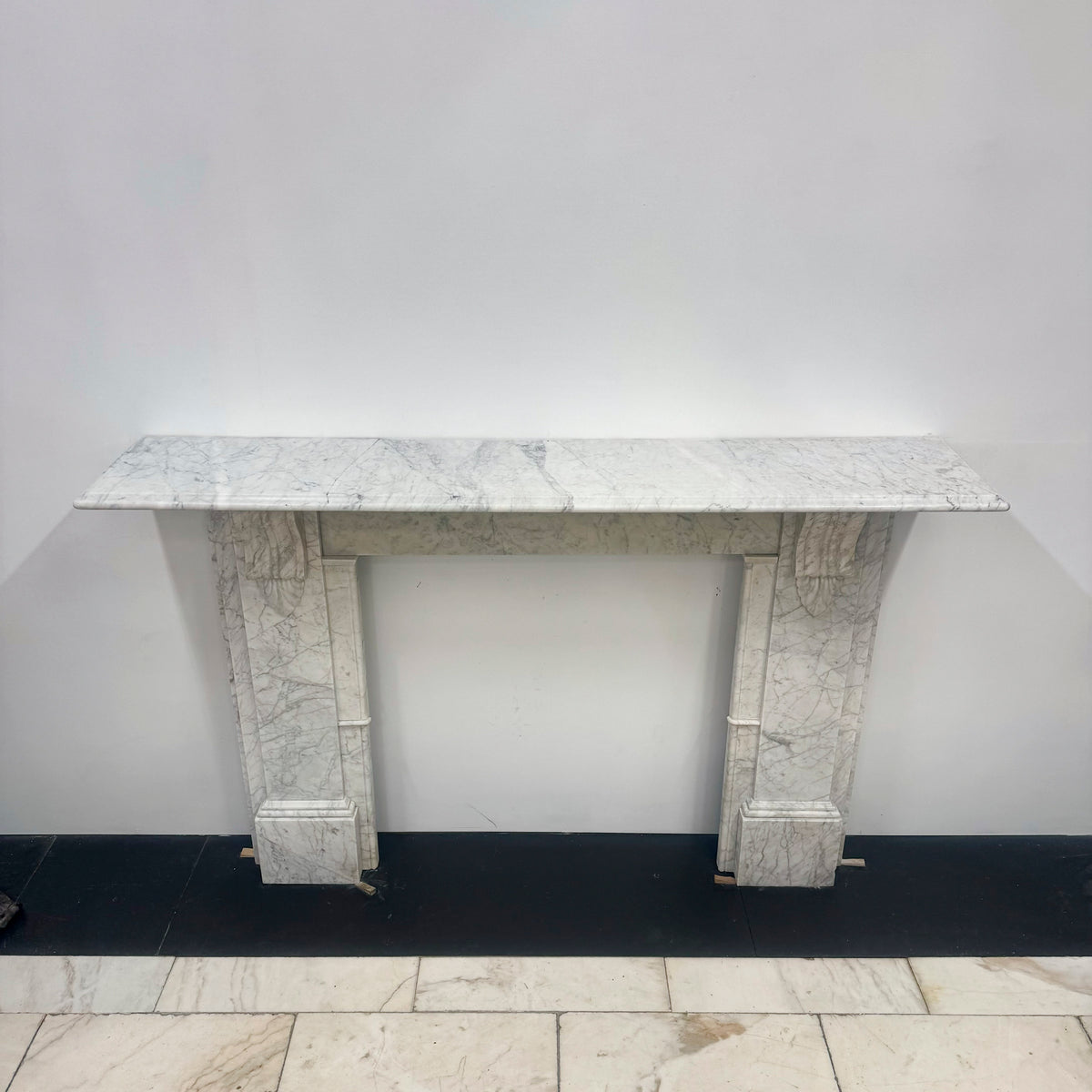 Grand Antique Victorian Marble Corbel Fireplace | The Architectural Forum