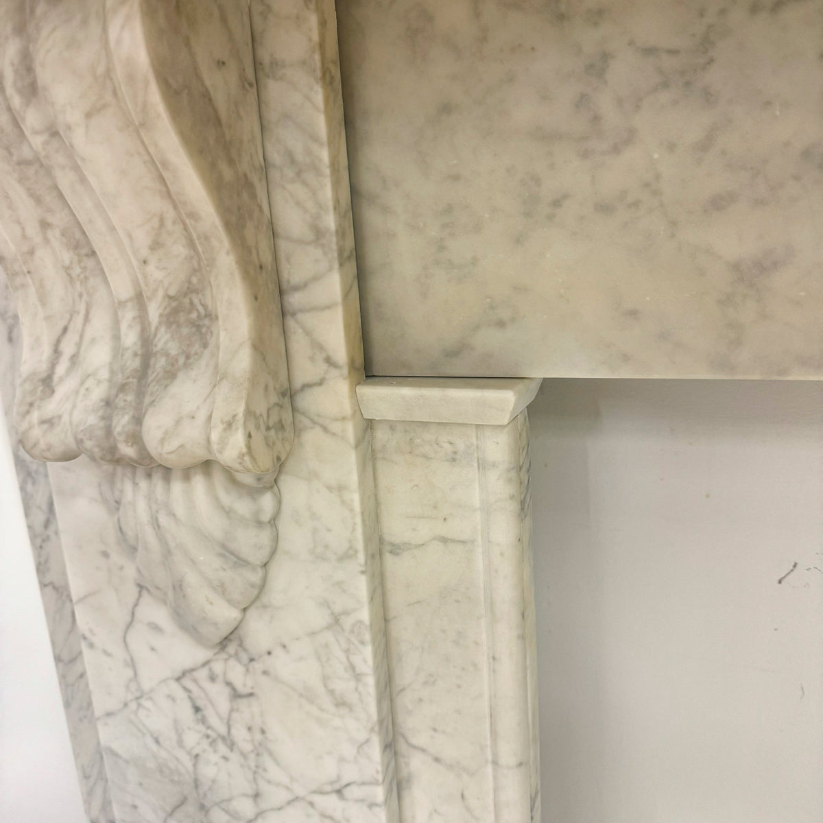 Grand Antique Victorian Marble Corbel Fireplace | The Architectural Forum