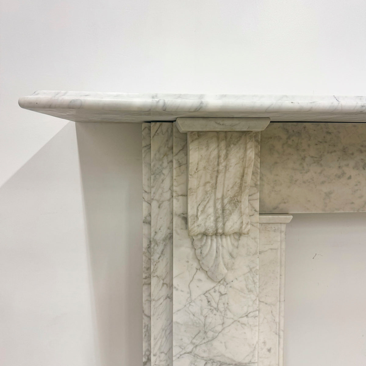 Grand Antique Victorian Marble Corbel Fireplace | The Architectural Forum