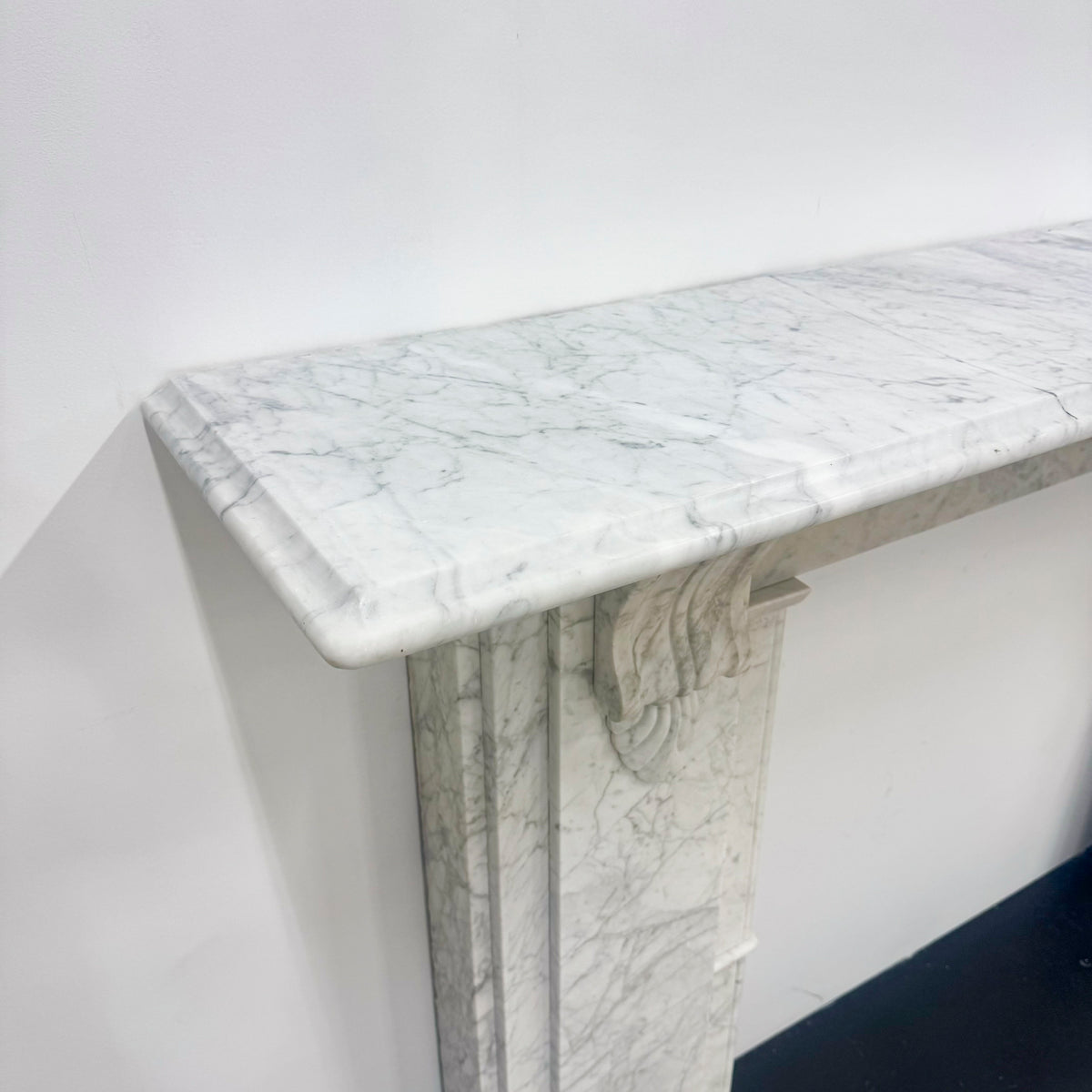 Grand Antique Victorian Marble Corbel Fireplace | The Architectural Forum