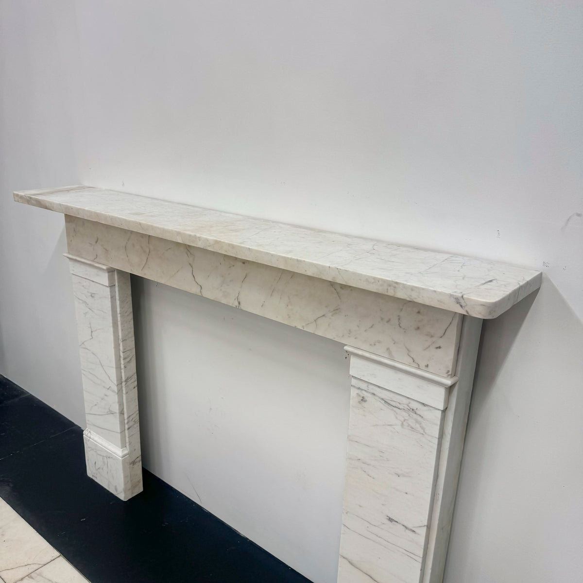 Antique Late Georgian/Early Victorian Carrara Marble Surround | The Architectural Forum