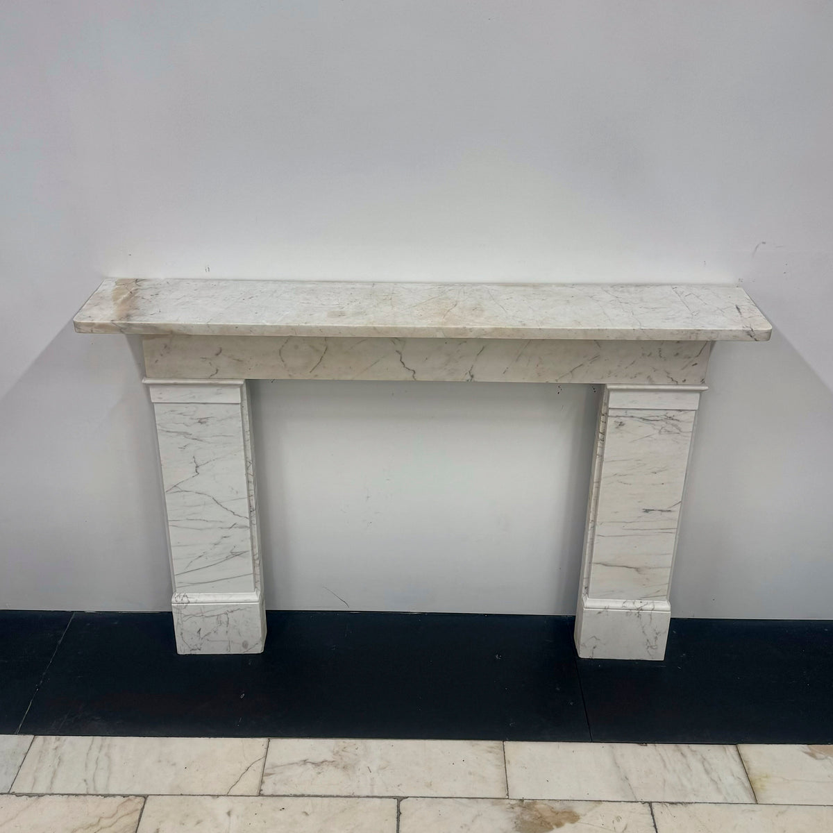 Antique Late Georgian/Early Victorian Carrara Marble Surround | The Architectural Forum