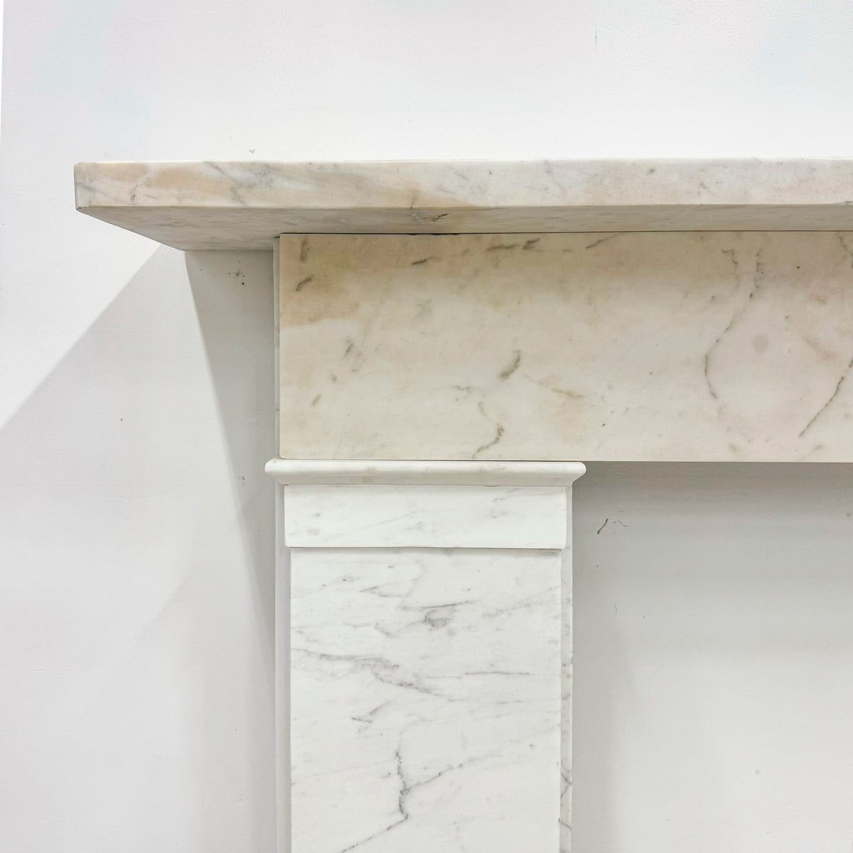 Antique Late Georgian/Early Victorian Carrara Marble Surround | The Architectural Forum