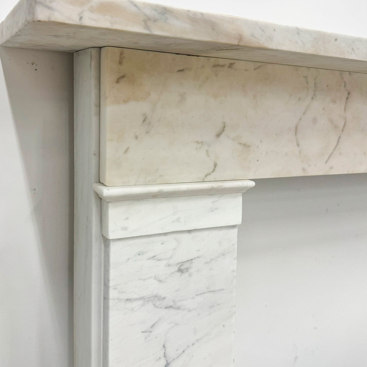 Antique Late Georgian/Early Victorian Carrara Marble Surround | The Architectural Forum