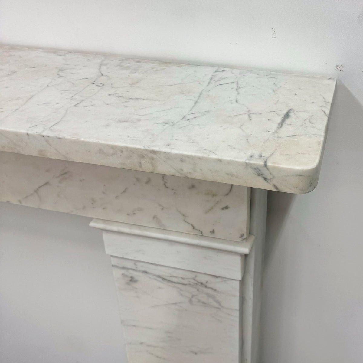 Antique Late Georgian/Early Victorian Carrara Marble Surround | The Architectural Forum