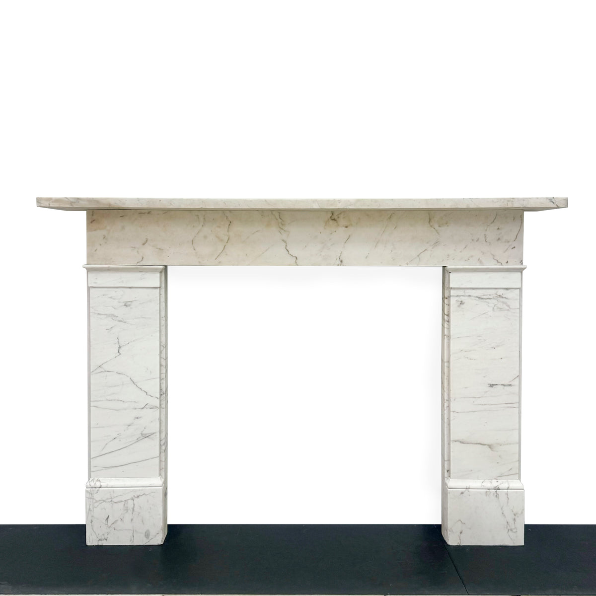 Antique Late Georgian/Early Victorian Carrara Marble Surround | The Architectural Forum