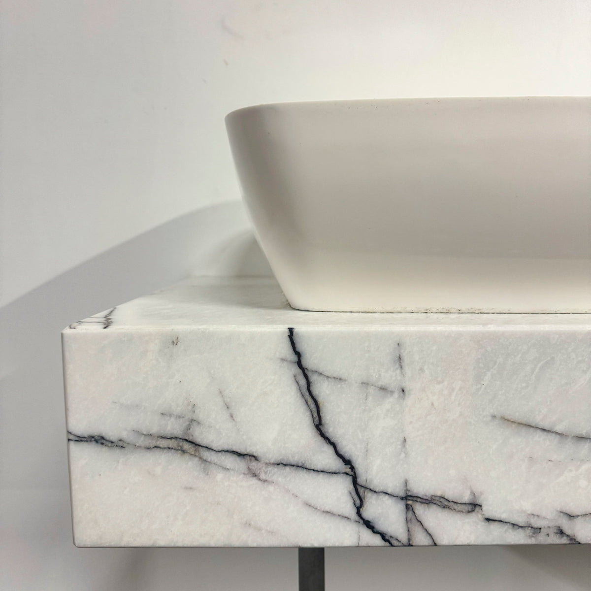 Twin Sink Unit with Marble Base | The Architectural Forum