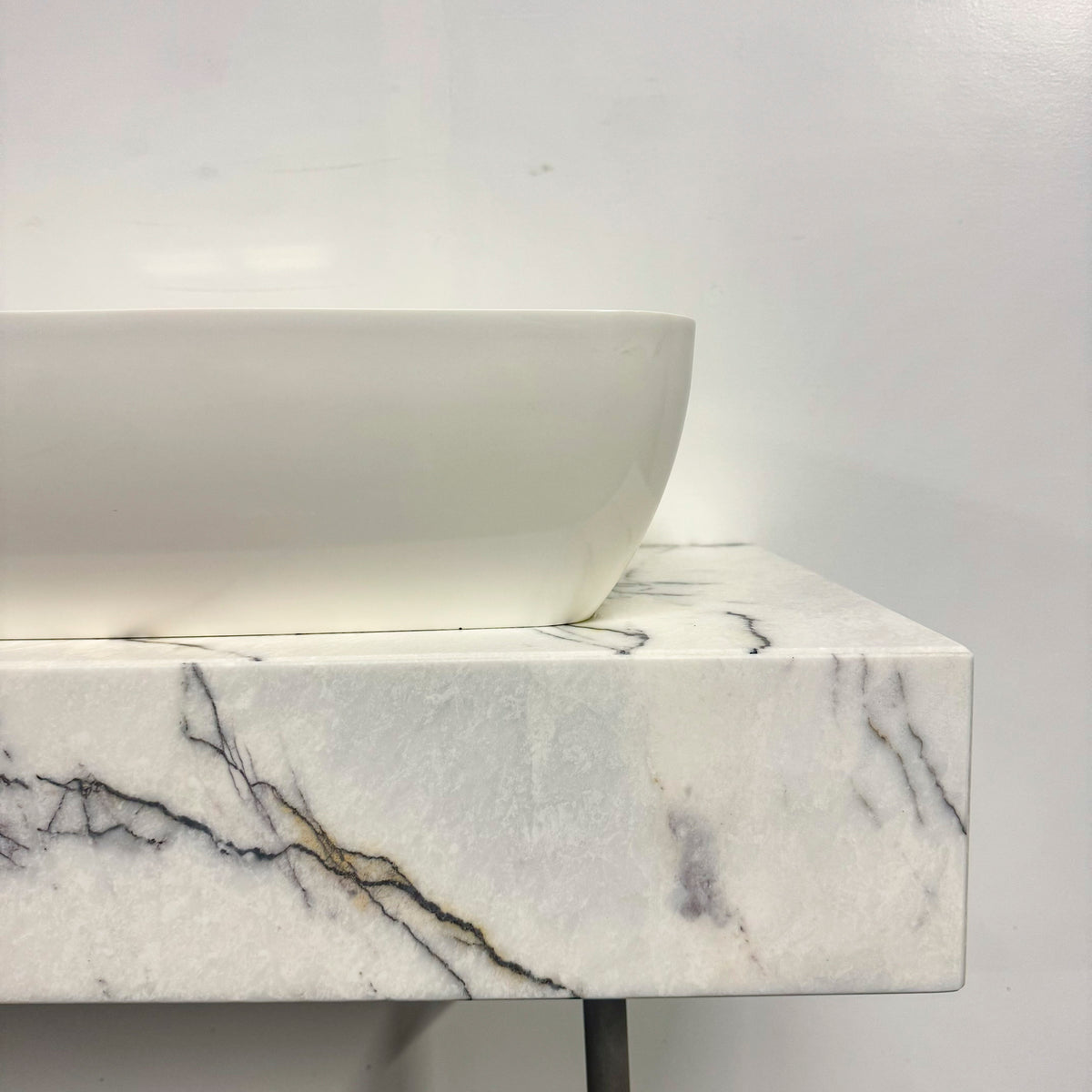 Twin Sink Unit with Marble Base | The Architectural Forum