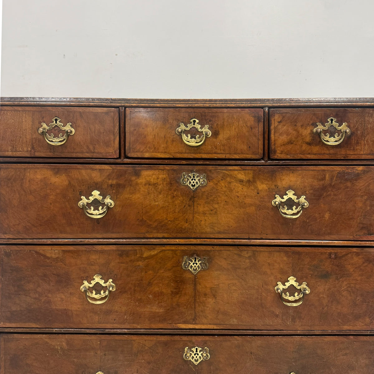 Antique 18th Century Oak and Walnut Chest of Drawers | The Architectural Forum