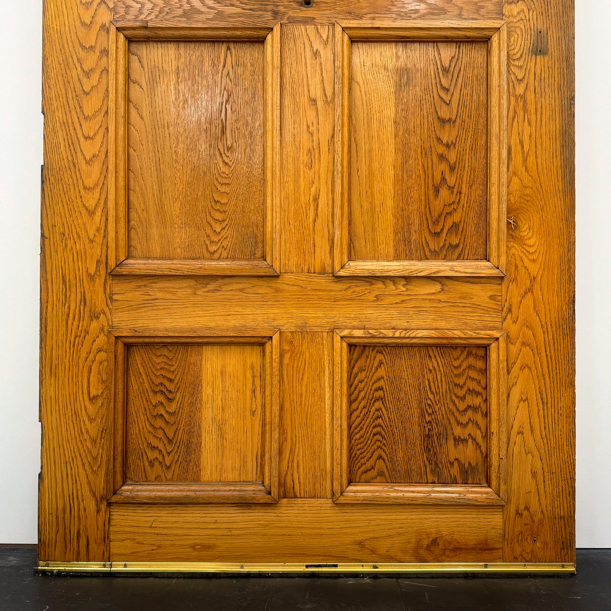 Antique Arched Oak Door - 205.5cm x 106.5cm | The Architectural Forum