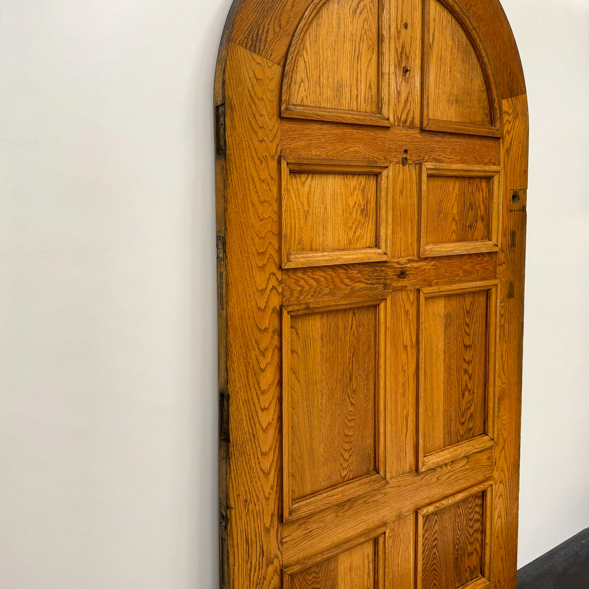 Antique Arched Oak Door - 205.5cm x 106.5cm | The Architectural Forum