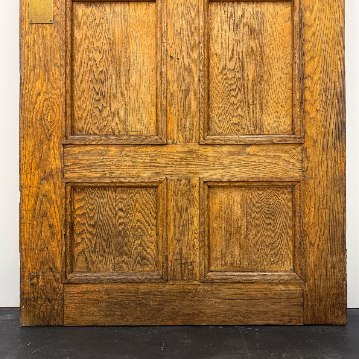 Antique Arched Oak Door - 205.5cm x 106.5cm | The Architectural Forum