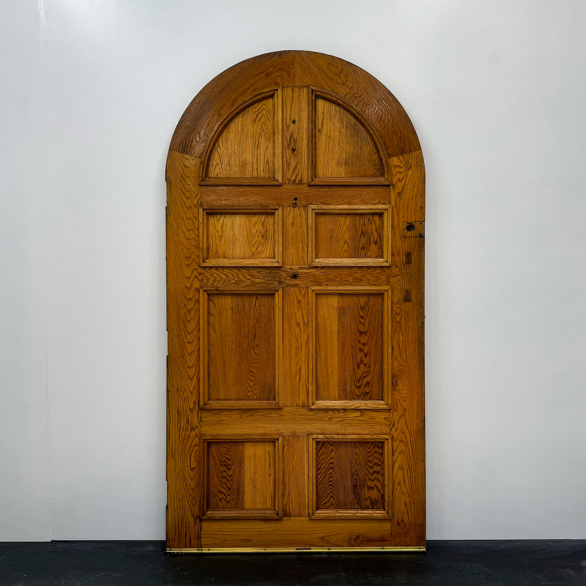 Antique Arched Oak Door - 205.5cm x 106.5cm | The Architectural Forum